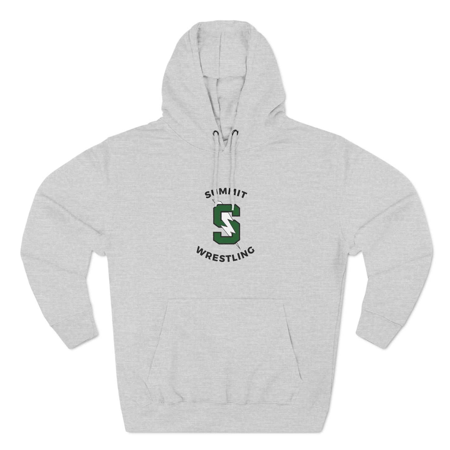 Wrestling- Three-Panel Fleece Hoodie