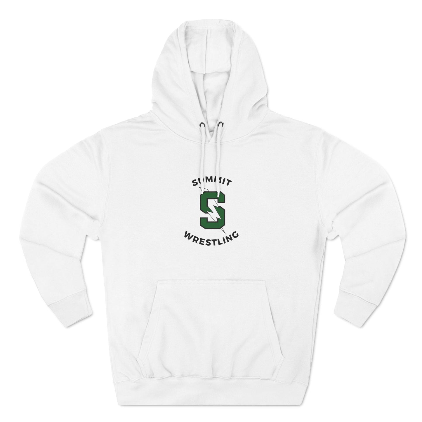 Wrestling- Three-Panel Fleece Hoodie