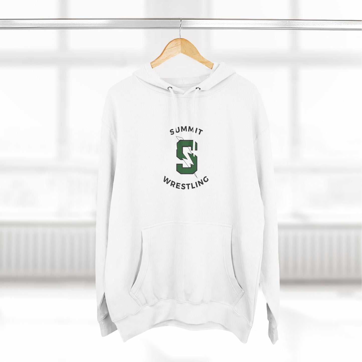 Wrestling- Three-Panel Fleece Hoodie